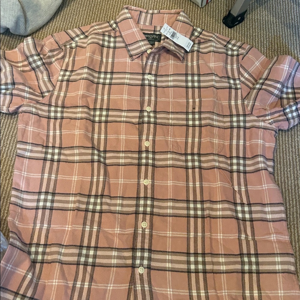 NWT AMERICAN EAGLE Plad flannel size M